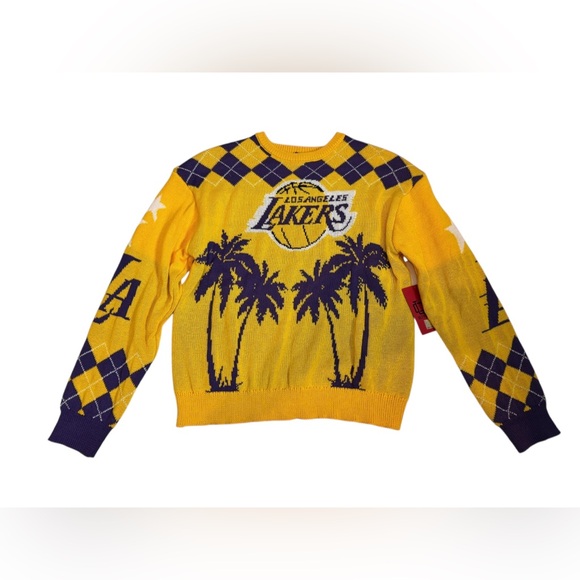 L.A. Lakers Sweater Size S NWT Officially Licensed - Picture 6 of 11
